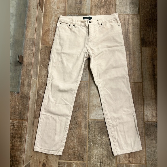 Ralph Lauren Mid Rise Straight Leg Jeans - Picture 2 of 8